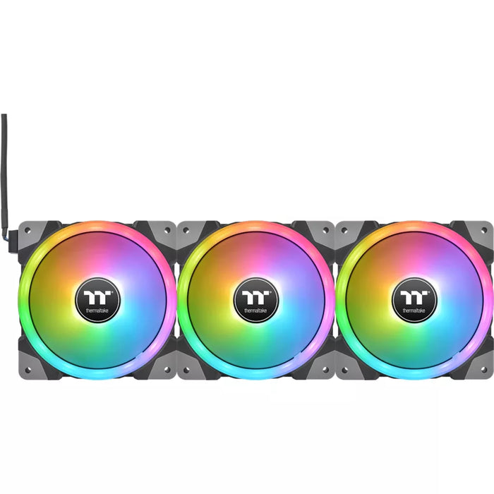 Ventilador magnético Thermaltake SWAFAN EX14 RGB TT Premium Edition, pacote de 3