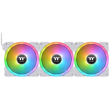 Ventilador de refrigeración para PC Thermaltake SWAFAN EX14 RGB de 140 mm, edición premium TT, paquete de 3