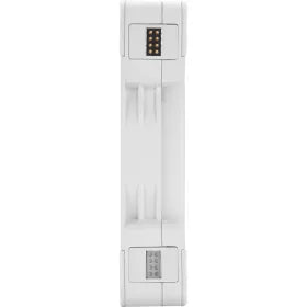 Ventoinha de refrigeração Thermaltake SWAFAN EX14 ARGB para PC de 140 mm, branca, TT Premium Edition, pacote de 3 ventoinhas