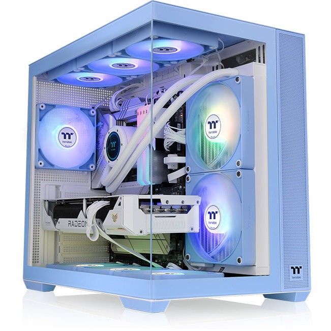 Midi Thermaltake View 380 TG ARGB Azul Hortensia