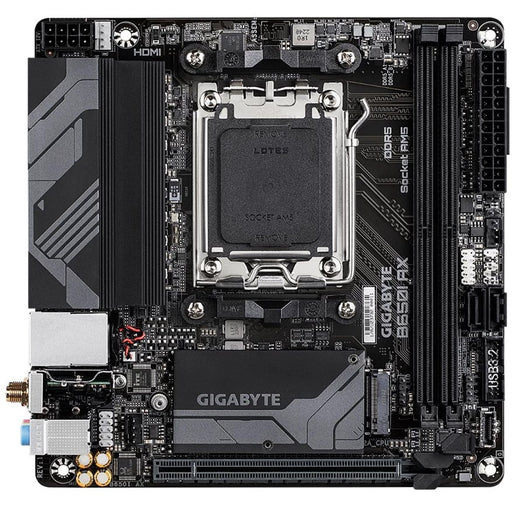 GIGABYTE B650I AX Motherboard - AMD Ryzen 9000 Series CPUs