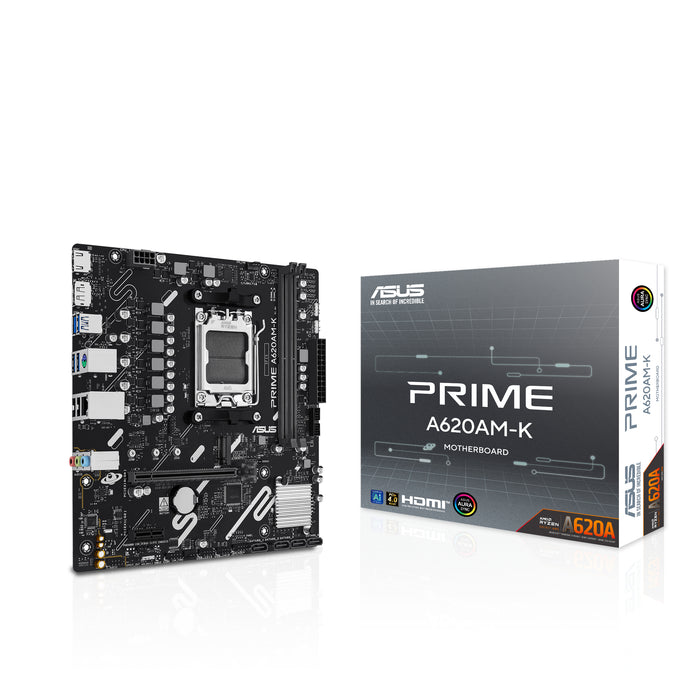 ASUS PRIME A620AM-K AMD A620A Socket AM5 micro ATX