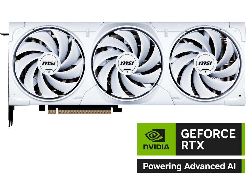 MSI VENTUS GEFORCE RTX 5080 16G 3X OC WHITE graphics card
