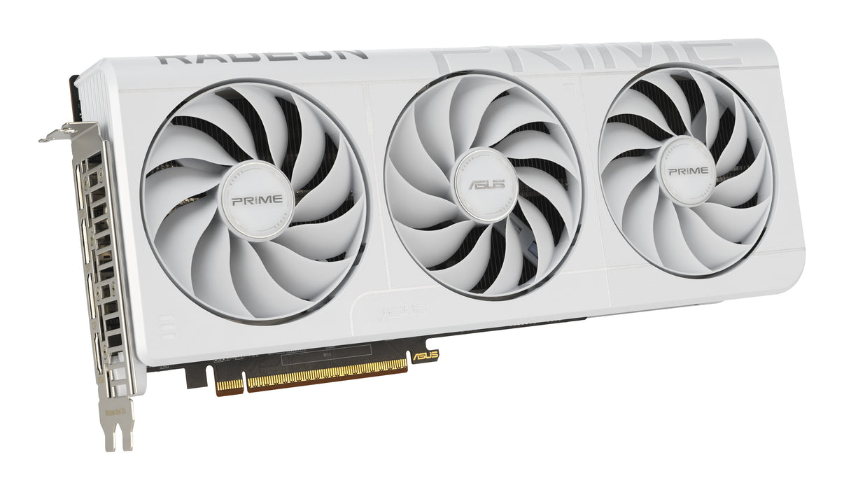 ASUS Prime -RX9070XT-O16G-WHITE AMD Radeon RX 9070 XT 16 GB GDDR6