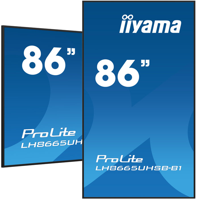 iiyama LH8665UHSB-B1 Signage Display