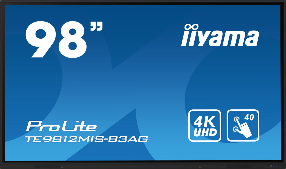 Pantalla de señalización iiyama TE9812MIS-B3AG