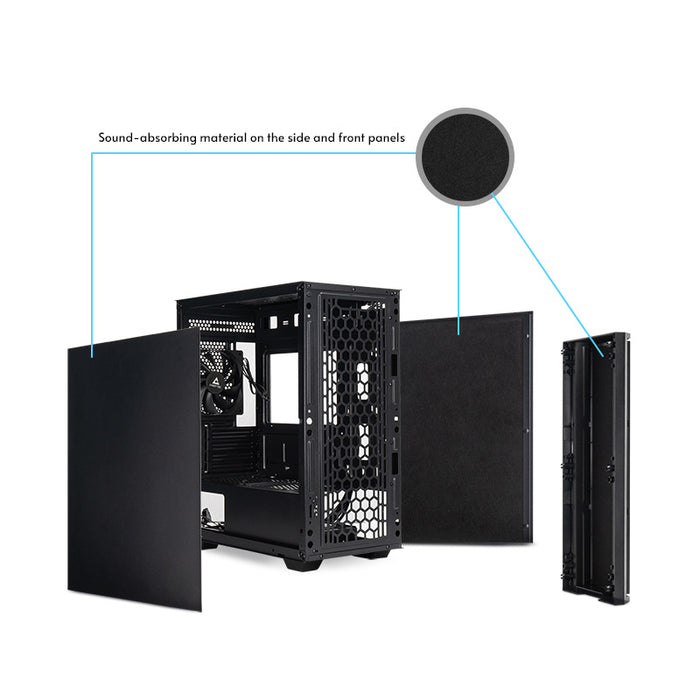 Chieftec AZ-01B-OP computer case