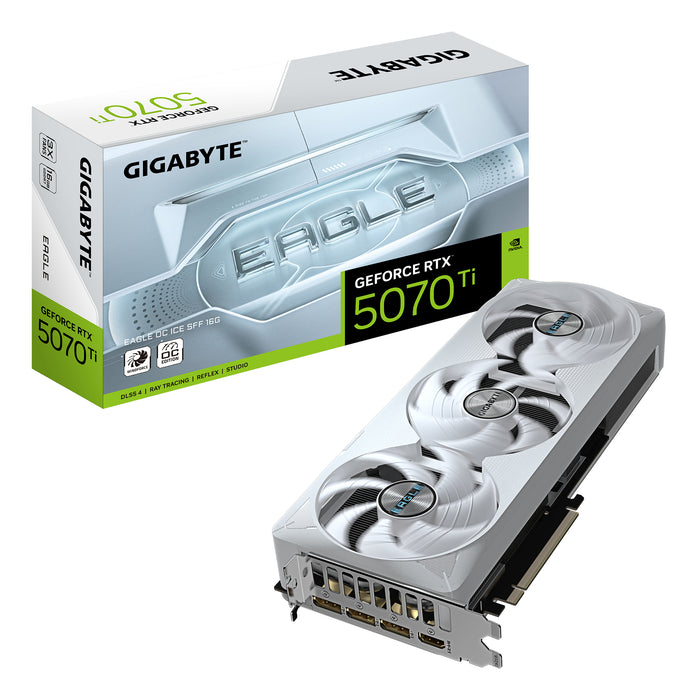 GIGABYTE GeForce RTX 5070 Ti EAGLE OC ICE SFF 16G