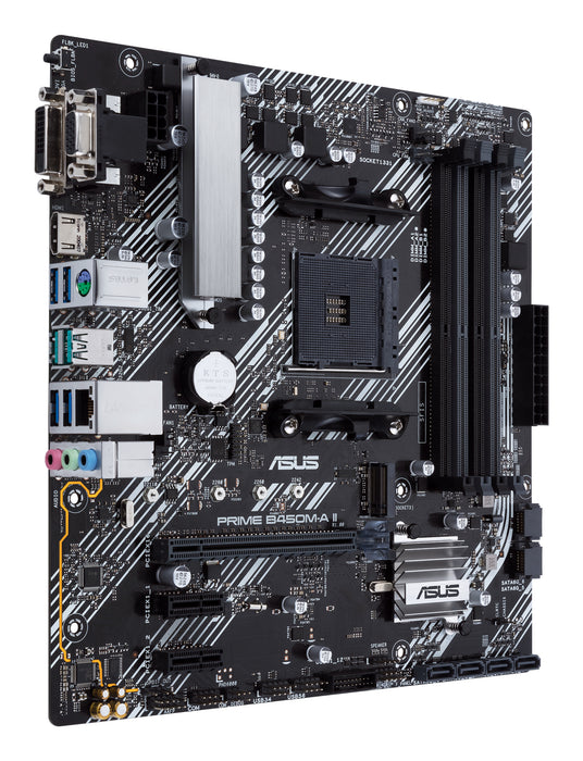 ASUS PRIME B450M-A II AMD B450 Socket AM4 micro ATX