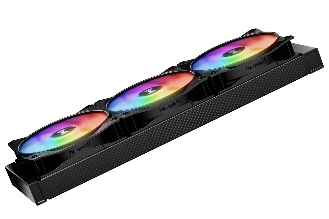 Silêncio! LIGHT WINGS LX 120mm PWM Alta Velocidade Pack de 3 Preto