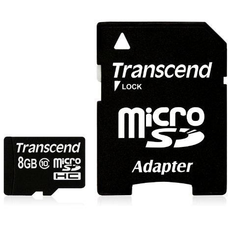 Transcend TS8GUSDHC10 memory card