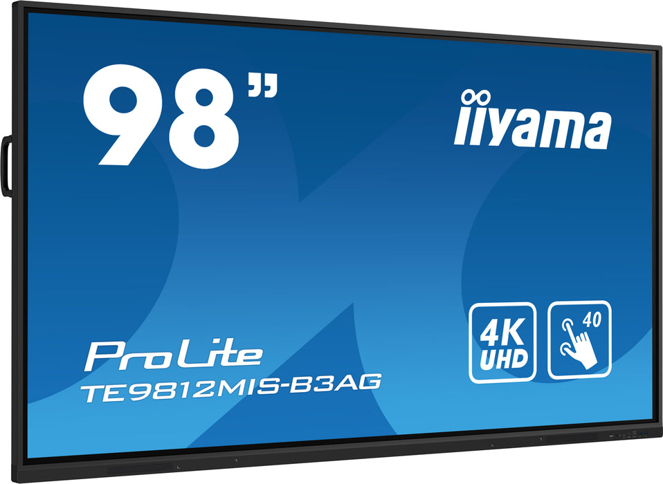 Pantalla de señalización iiyama TE9812MIS-B3AG