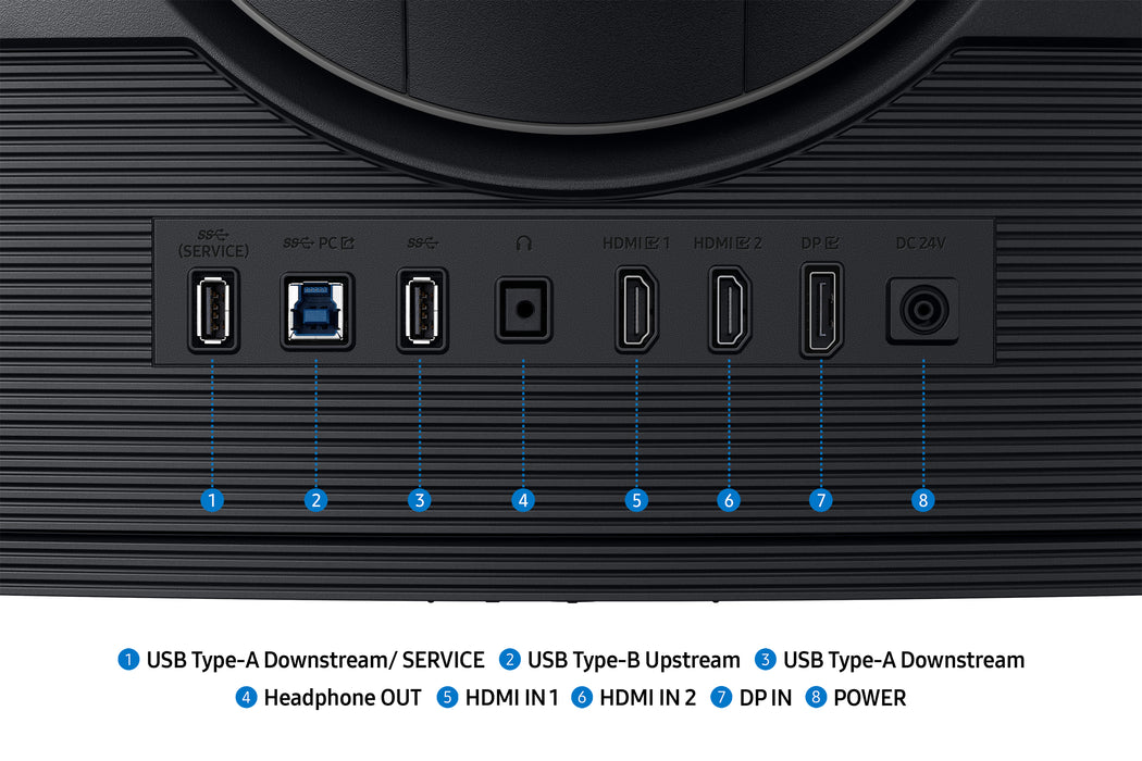 Samsung G75F computer monitor