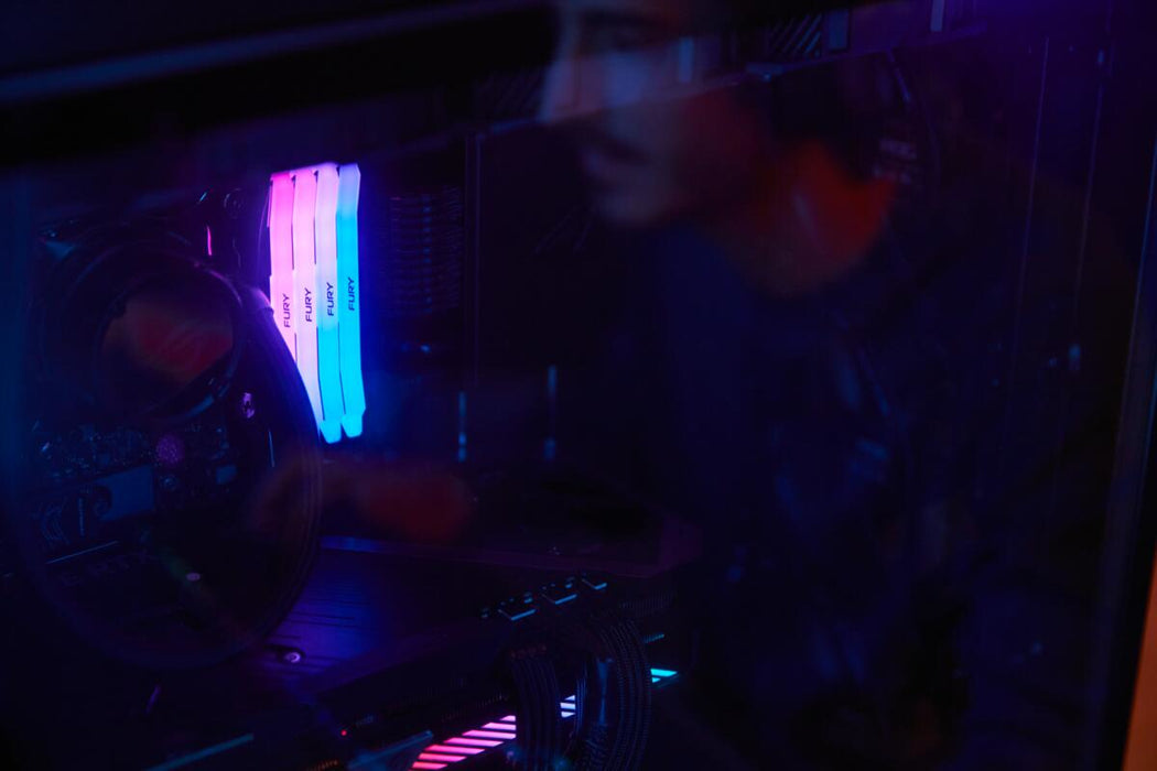 Kingston Technology FURY 96GB 6400MT/s DDR5 CL32 DIMM (Kit of 2) Renegade RGB XMP