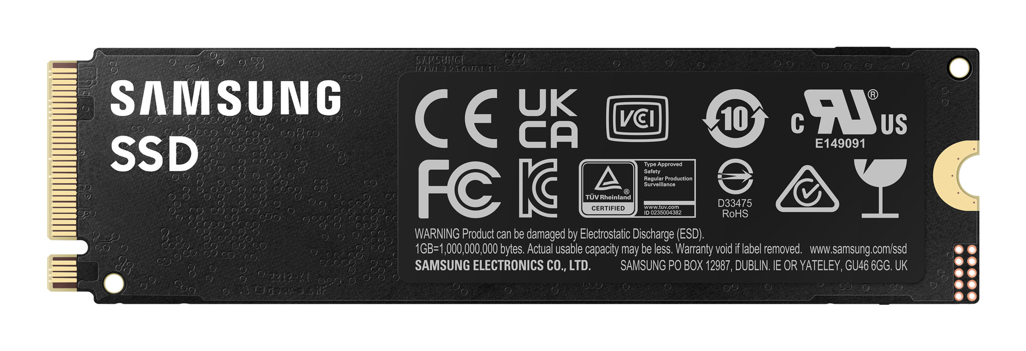 Samsung 990 PRO 2 TB M.2 PCI Express 4.0 NVMe V-NAND MLC