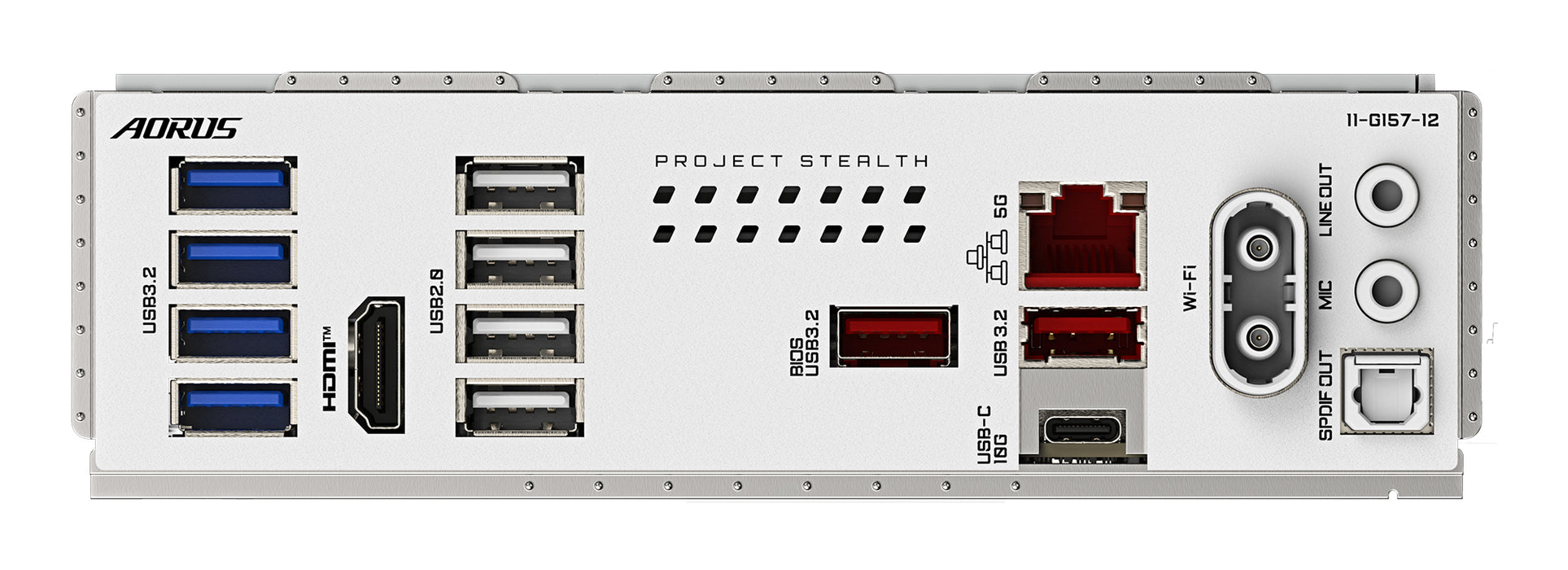 GIGABYTE B850 AORUS STEALTH ICE Motherboard - AMD Ryzen 9000 Series CPUs, 14+2+2 Phases Digital VRM, up to 8200MHz DDR5 (OC), 2xPCIe 5.0 + 2xPCIe 4.0 M.2, WIFI 7, 5 GbE LAN, USB 3.2 Gen 2