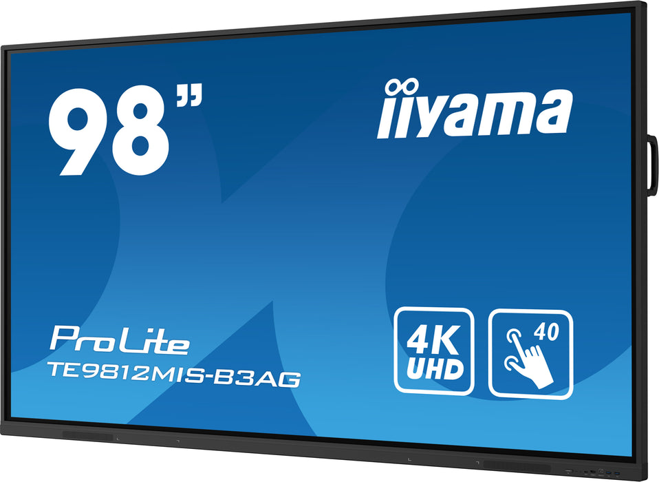 Pantalla de señalización iiyama TE9812MIS-B3AG