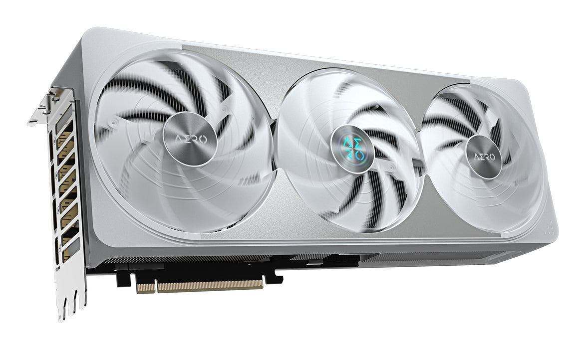 GIGABYTE GeForce RTX 5070 Ti AERO OC 16G Graphics Card - 16GB GDDR7, 256bit, PCI-E 5.0, 2588 MHz Core Clock, 3 x DP 2.1a, 1 x HDMI 2.1b, NVIDIA DLSS 4, GV-N507TAERO OC-16GD
