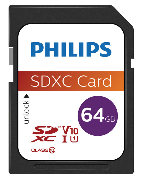 Philips FM64SD55B 64 GB SDXC UHS-I Class 10