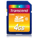 Transcend SD Card SDXC/SDHC Class 10 4GB