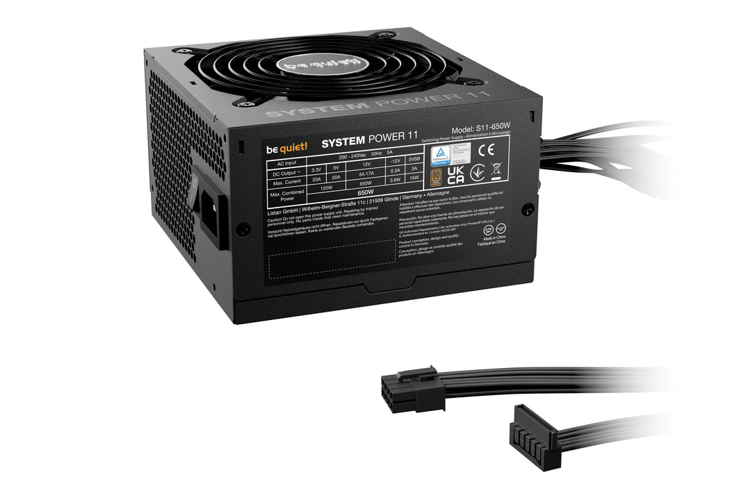 Fique quieto! Fonte de alimentação System Power 11 de 650 W