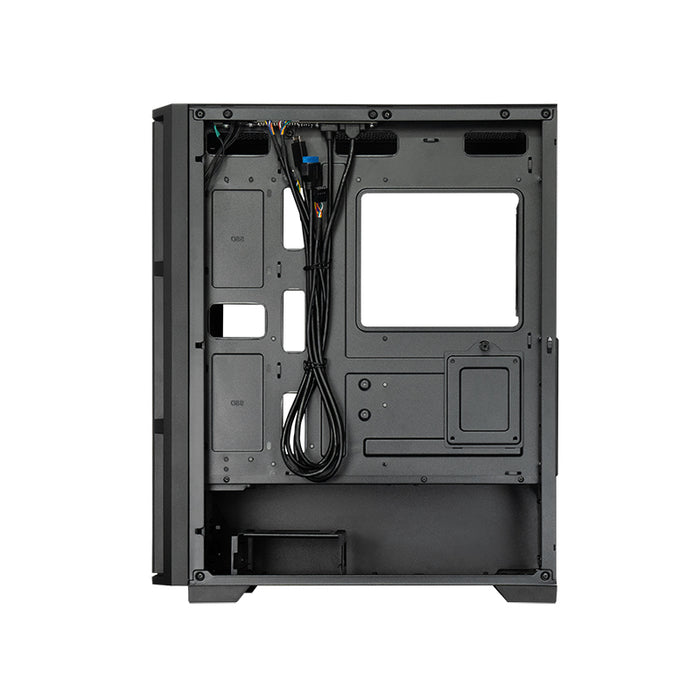 Chieftec AS-02B-TG-OP computer case Midi Tower Black
