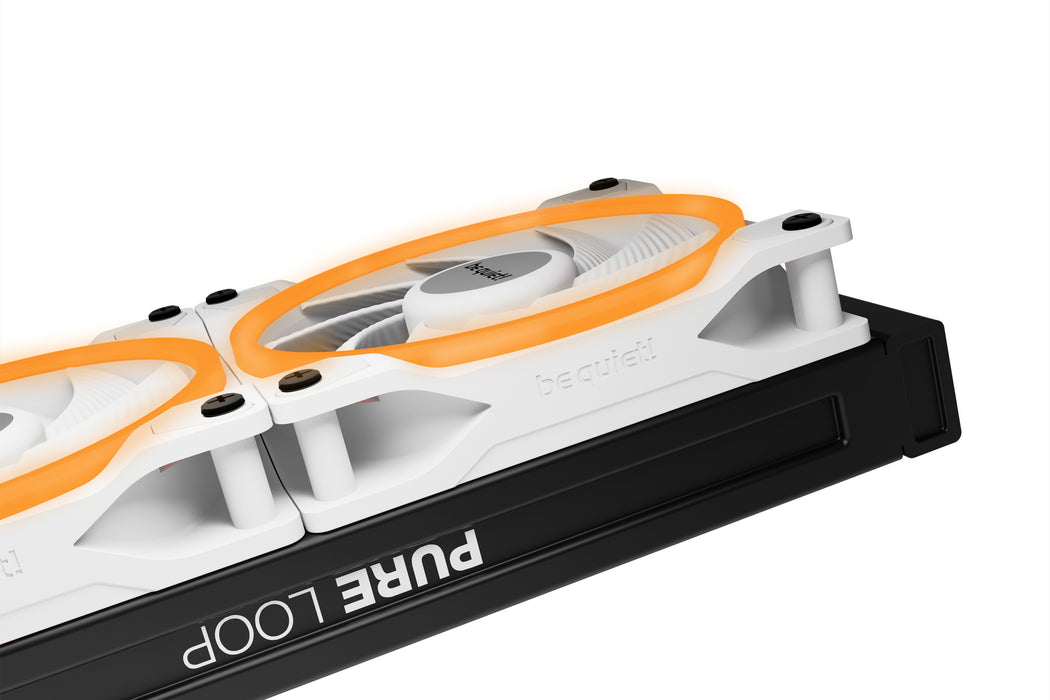 Silêncio! Asas de Luz Brancas | Encapsulamento Triplo de Alta Velocidade PWM de 140 mm