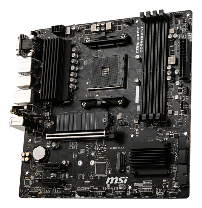 MSI B550M PRO-VDH WIFI motherboard AMD B550 Socket AM4 micro ATX