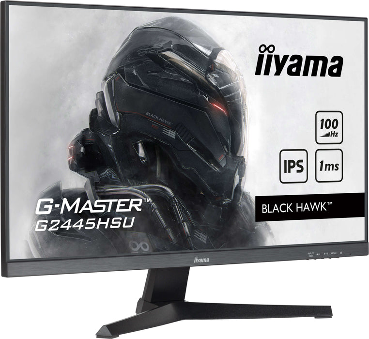 iiyama G-MASTER G2445HSU-B2 computer monitor 61 cm (24") 1920 x 1080 pixels Full HD LCD Black