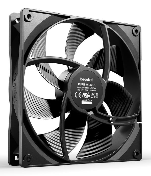 be quiet! Pure Wings 3 140mm PWM Computer case Fan 14 cm Black 1 pc(s)