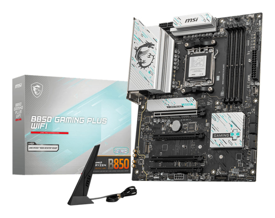 MSI B850 GAMING PLUS WIFI motherboard AMD B850 Socket AM5 ATX