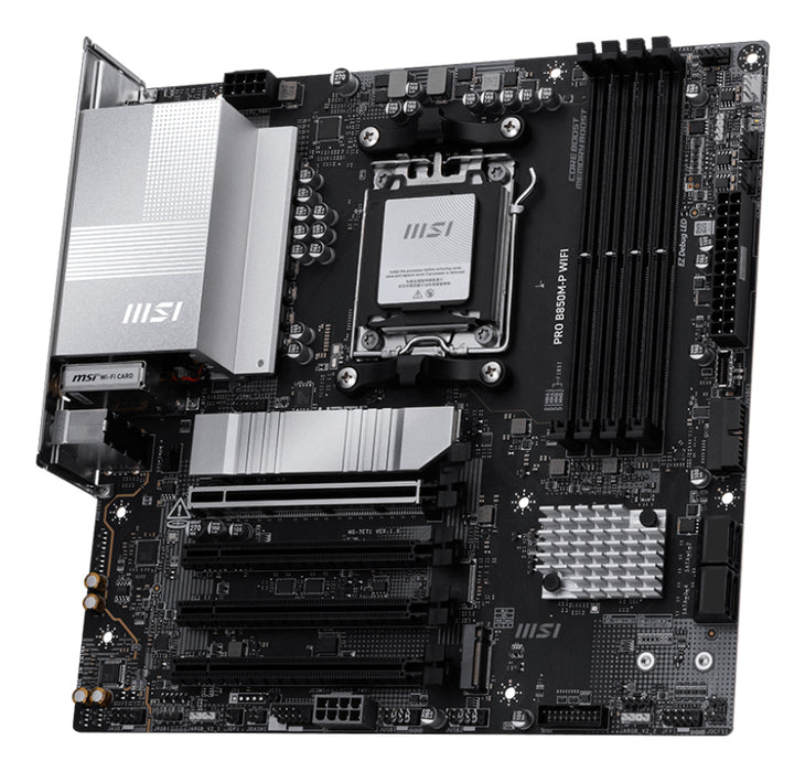 MSI PRO B850M-P WIFI motherboard AMD B850 Socket AM5 micro ATX