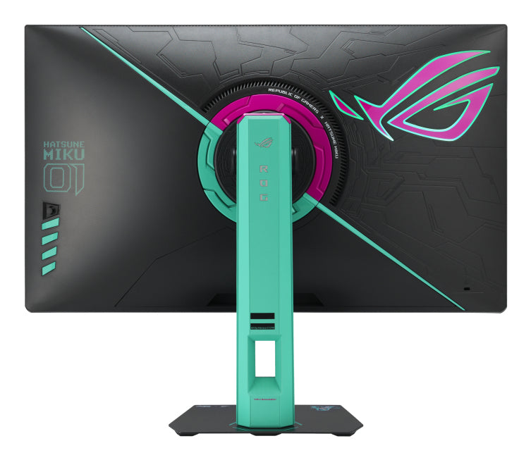 ASUS ROG Strix XG27ACMEG-G Hatsune Miku Edition computer monitor 68.6 cm (27") 2560 x 1440 pixels Wide Quad HD LCD Multicolour