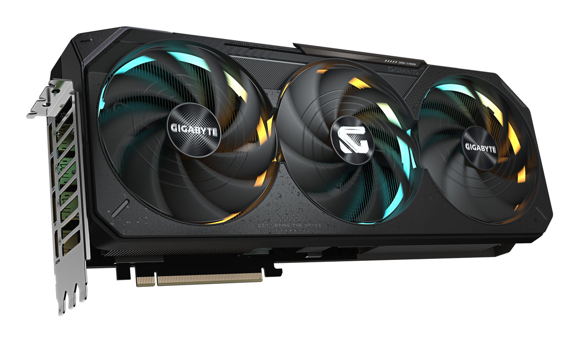GIGABYTE GeForce RTX 5080 GAMING OC 16G Graphics Card - 16GB GDDR7, 256bit, PCI-E 5.0, 2730MHz Core Clock, 3 x DisplayPort, 1 x HDMI, GV-N5080GAMING OC-16GD