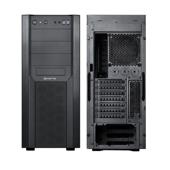 Chieftec CW-01B-OP computer case Tower Black