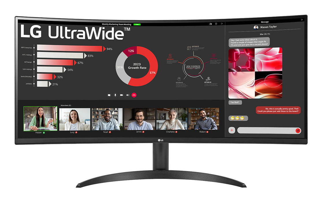 LG 34WR50QK-B computer monitor
