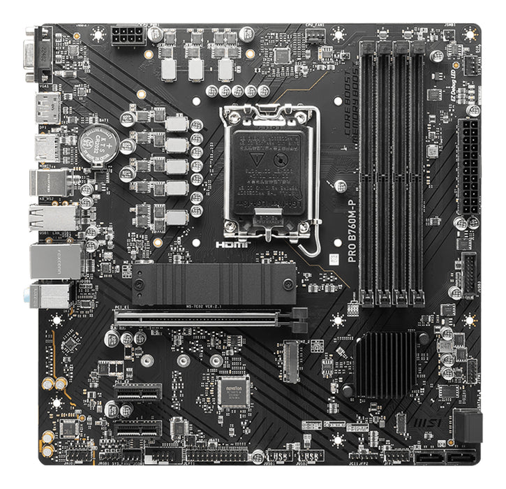 Placa mãe MSI PRO B760M-P
