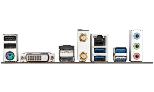 GIGABYTE A520M DS3H AC Motherboard - AMD Ryzen 5000 Series CPUs, 5+3 Phases VRM, up to 4733MHz DDR5 (OC), 1xPCIe 3.0 M.2, GbE LAN, WIFI 5, USB 3.2 Gen 1