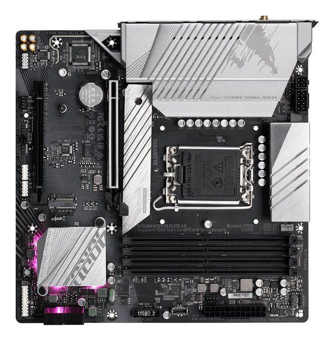 GIGABYTE B760M AORUS ELITE AX motherboard