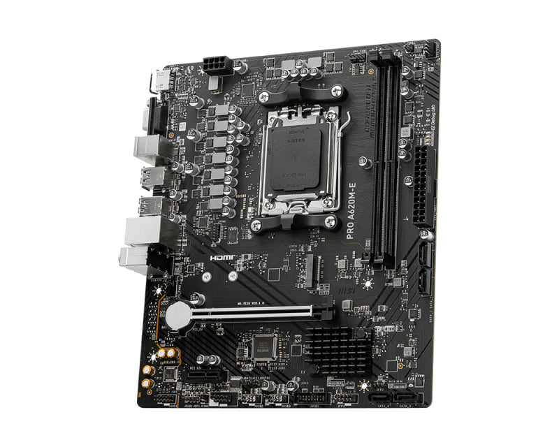 MSI PRO A620M-E motherboard AMD A620 Socket AM5 micro ATX