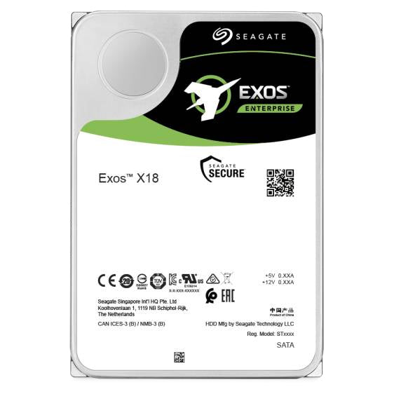 Disco rígido interno Seagate Exos X18