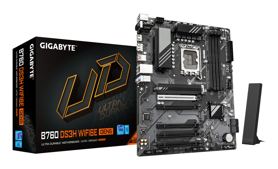 GIGABYTE B760 DS3H WIFI6E GEN5
