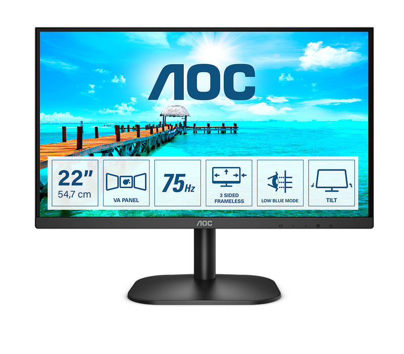 Pantalla LED AOC B2 22B2H/EU