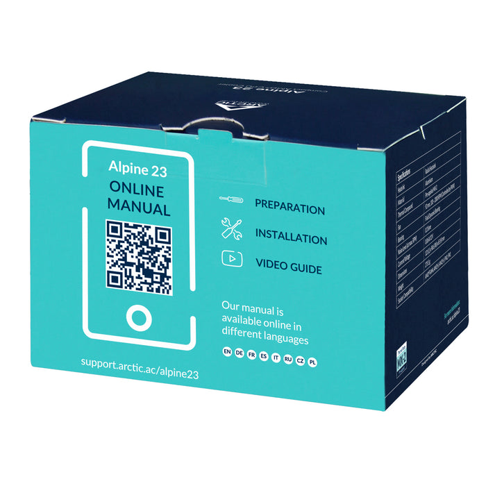 ARCTIC Alpine 23 - Disipador compacto para CPU AMD
