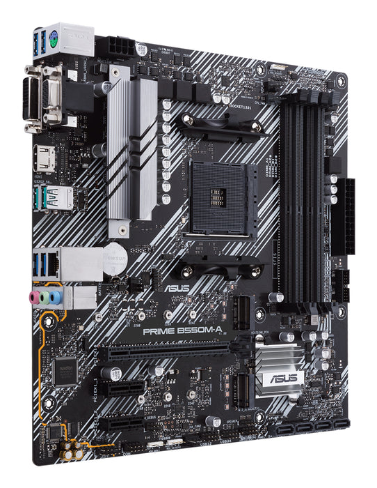 ASUS PRIME B550M-A AMD B550 Socket AM4 micro ATX