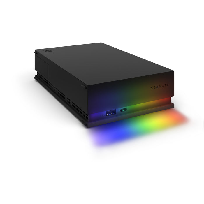 Seagate FireCuda Gaming Hub external hard drive 8 TB Micro-USB B / USB Type-A / USB Type-C 3.2 Gen 1 (3.1 Gen 1) Black