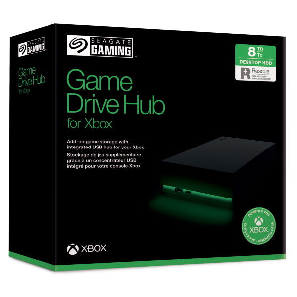 Seagate Game Drive Hub for Xbox external hard drive