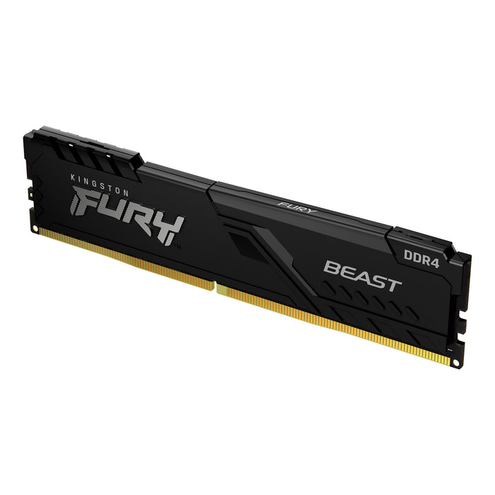 Kingston Technology FURY Beast 128GB 3200MT/s DDR4 CL16 DIMM (Kit of 4) Black