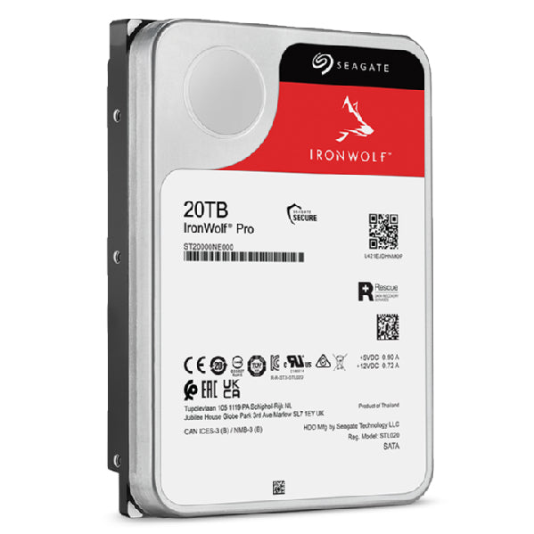 Seagate IronWolf Pro ST20000NE000 internal hard drive