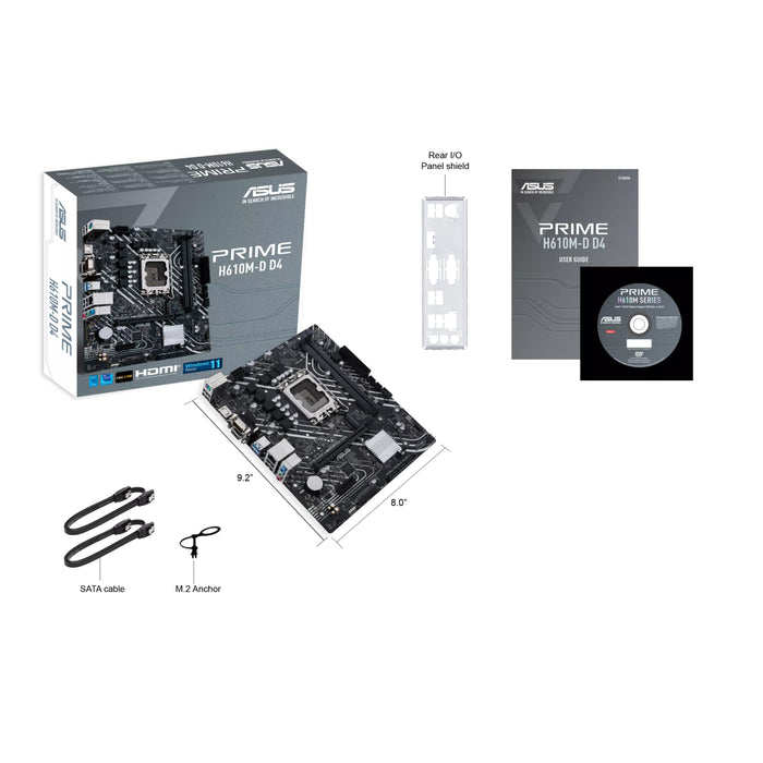 ASUS PRIME H610M-D D4